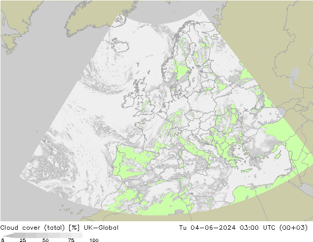 Nubes (total) UK-Global mar 04.06.2024 03 UTC