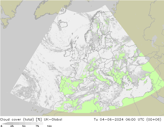 Bulutlar (toplam) UK-Global Sa 04.06.2024 06 UTC