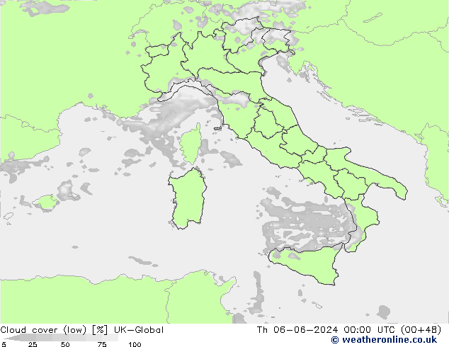 облака (низкий) UK-Global чт 06.06.2024 00 UTC