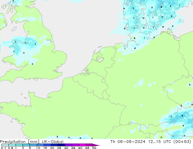 осадки UK-Global чт 06.06.2024 15 UTC