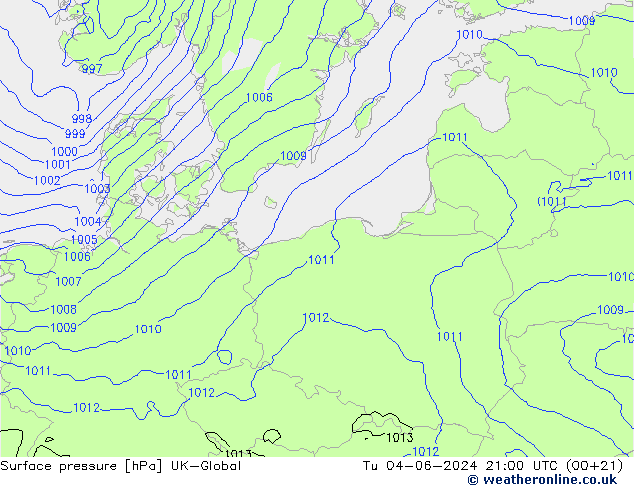 pressão do solo UK-Global Ter 04.06.2024 21 UTC