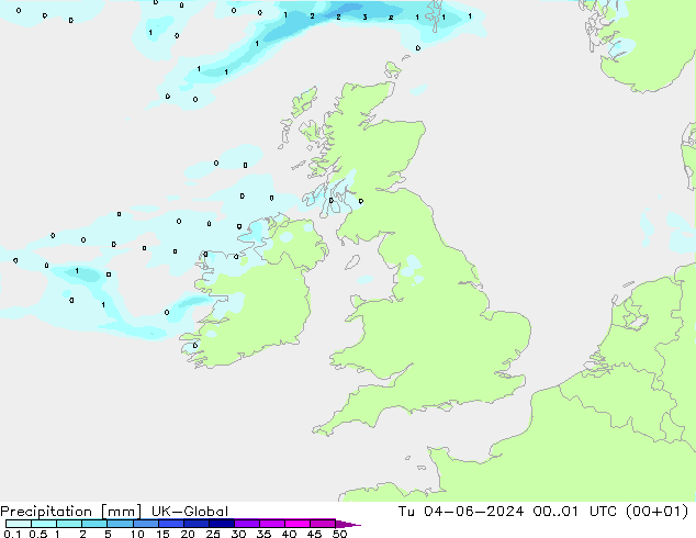 Yağış UK-Global Sa 04.06.2024 01 UTC