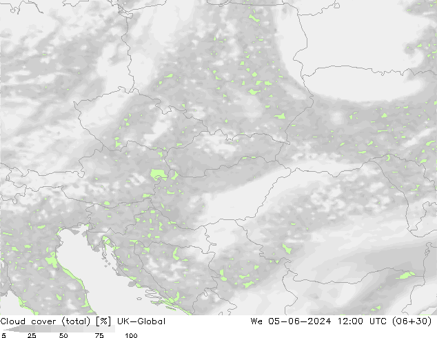 nuvens (total) UK-Global Qua 05.06.2024 12 UTC