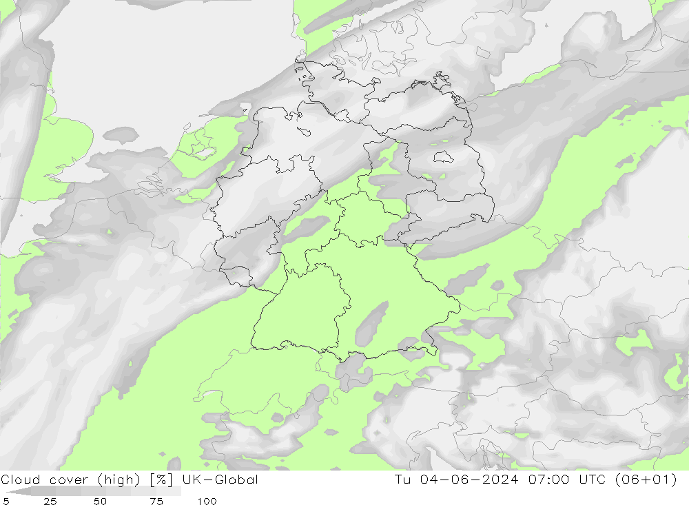 zachmurzenie (wysokie) UK-Global wto. 04.06.2024 07 UTC