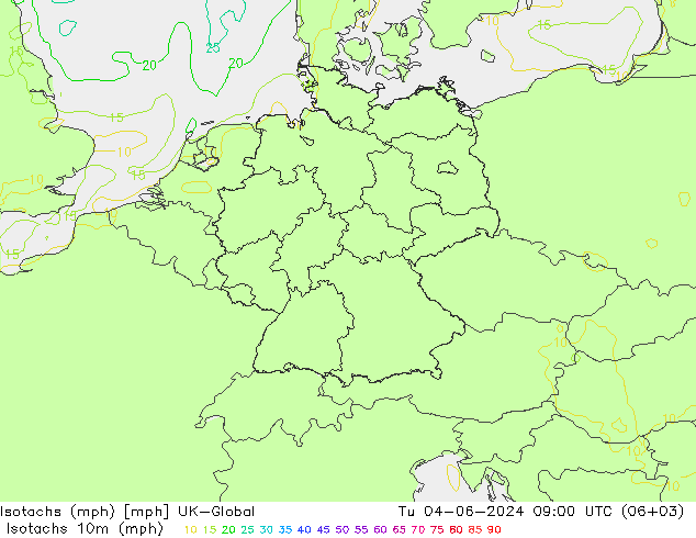 Isotachs (mph) UK-Global mar 04.06.2024 09 UTC