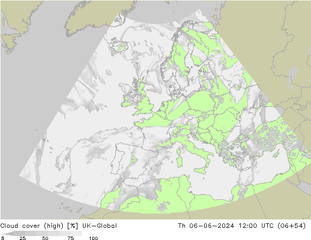 zachmurzenie (wysokie) UK-Global czw. 06.06.2024 12 UTC