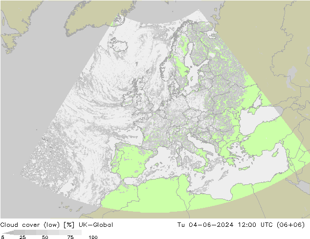 Nubes bajas UK-Global mar 04.06.2024 12 UTC