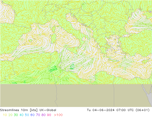 Rüzgar 10m UK-Global Sa 04.06.2024 07 UTC