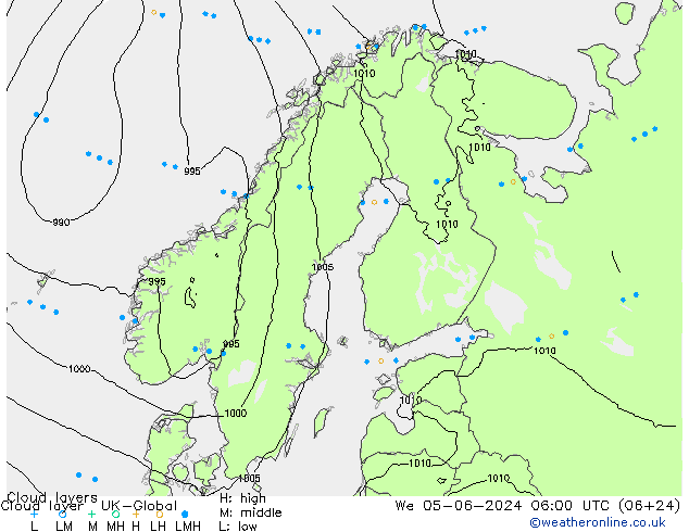 Cloud layer UK-Global St 05.06.2024 06 UTC