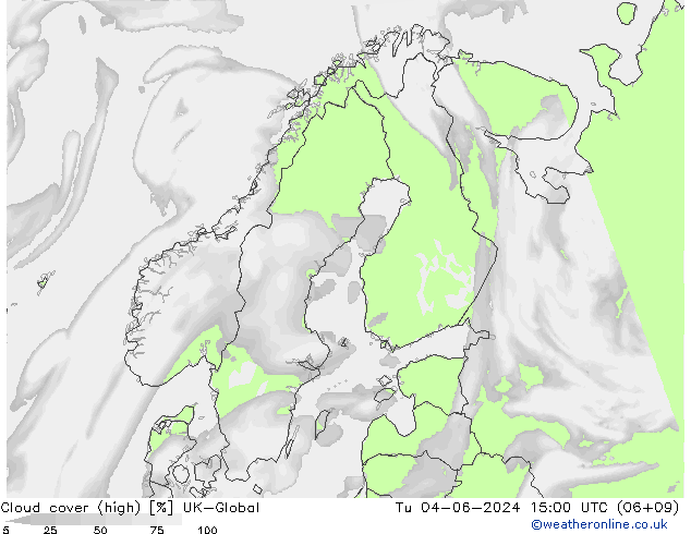 zachmurzenie (wysokie) UK-Global wto. 04.06.2024 15 UTC