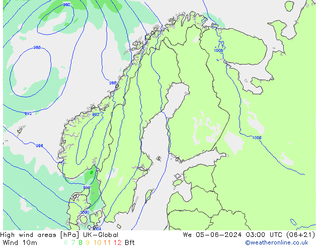 yüksek rüzgarlı alanlar UK-Global Çar 05.06.2024 03 UTC