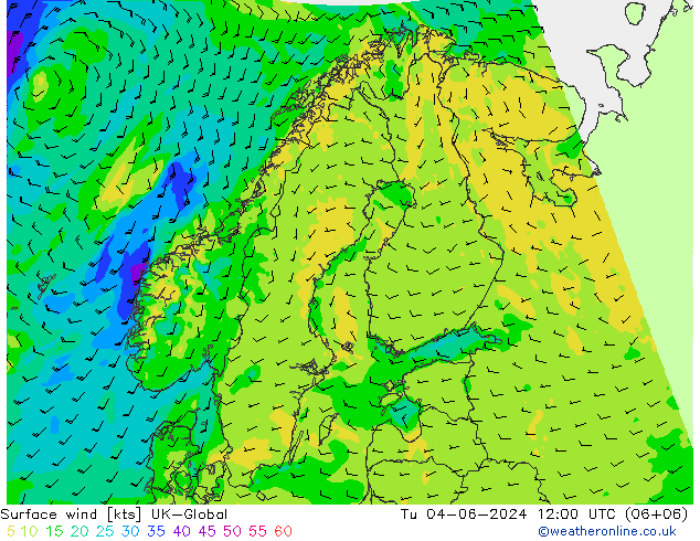 Bodenwind UK-Global Di 04.06.2024 12 UTC