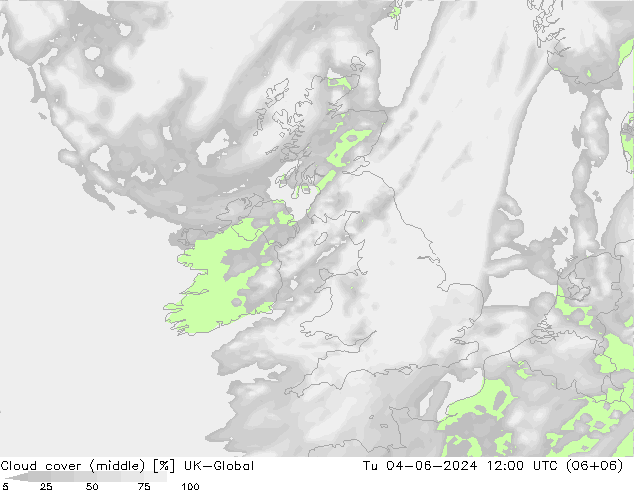 oblačnosti uprostřed UK-Global Út 04.06.2024 12 UTC