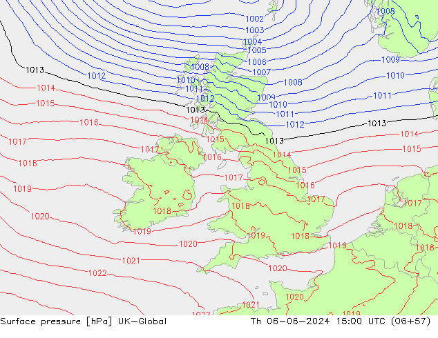 ciśnienie UK-Global czw. 06.06.2024 15 UTC