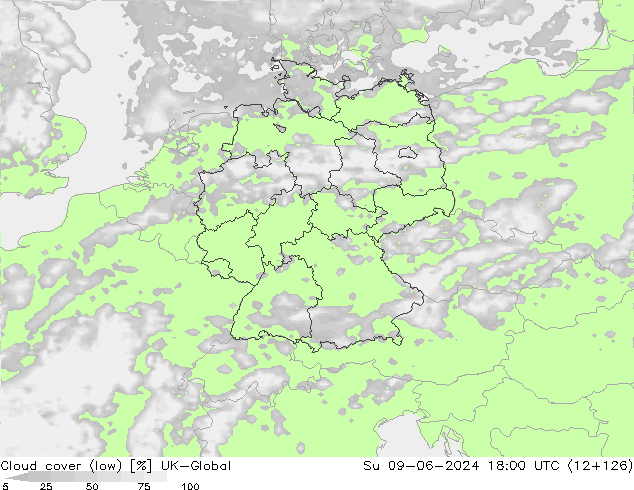 zachmurzenie (niskie) UK-Global nie. 09.06.2024 18 UTC