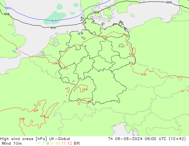 High wind areas UK-Global Qui 06.06.2024 06 UTC
