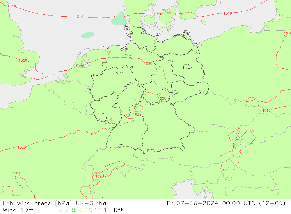 High wind areas UK-Global  07.06.2024 00 UTC