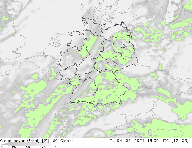 Bulutlar (toplam) UK-Global Sa 04.06.2024 18 UTC