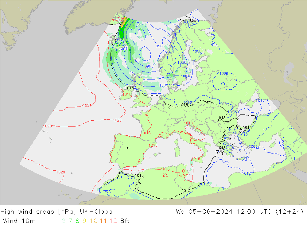 High wind areas UK-Global St 05.06.2024 12 UTC