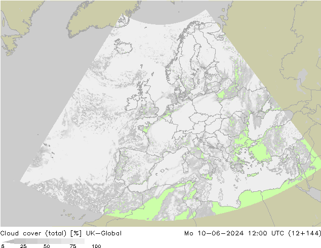 Wolken (gesamt) UK-Global Mo 10.06.2024 12 UTC