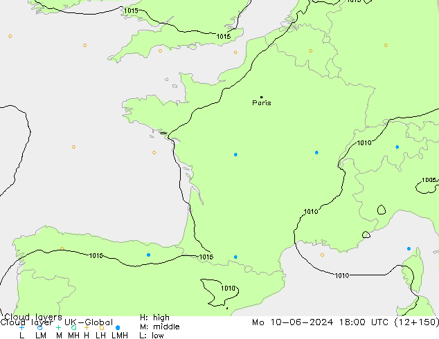 Cloud layer UK-Global lun 10.06.2024 18 UTC