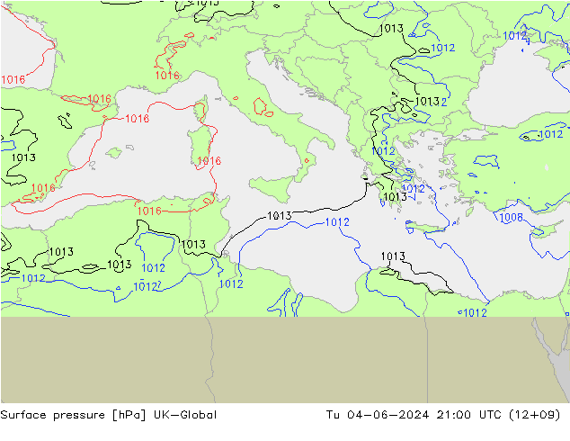 pressão do solo UK-Global Ter 04.06.2024 21 UTC