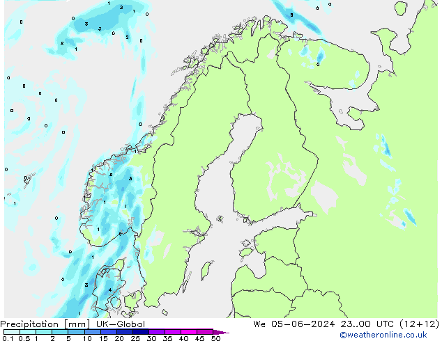 Niederschlag UK-Global Mi 05.06.2024 00 UTC