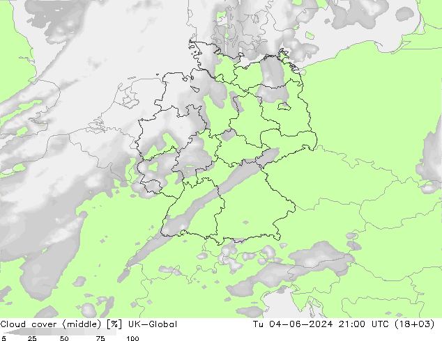 Wolken (mittel) UK-Global Di 04.06.2024 21 UTC