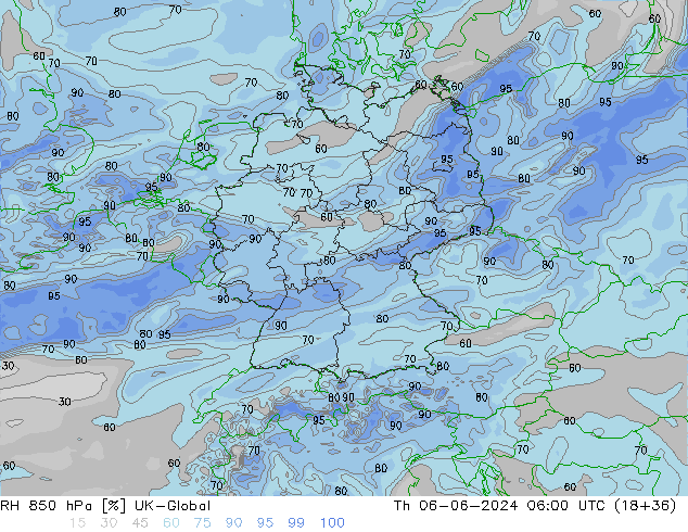 850 hPa Nispi Nem UK-Global Per 06.06.2024 06 UTC