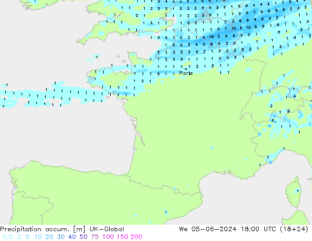 Nied. akkumuliert UK-Global Mi 05.06.2024 18 UTC