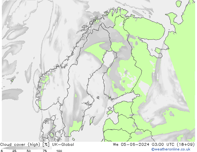 zachmurzenie (wysokie) UK-Global śro. 05.06.2024 03 UTC