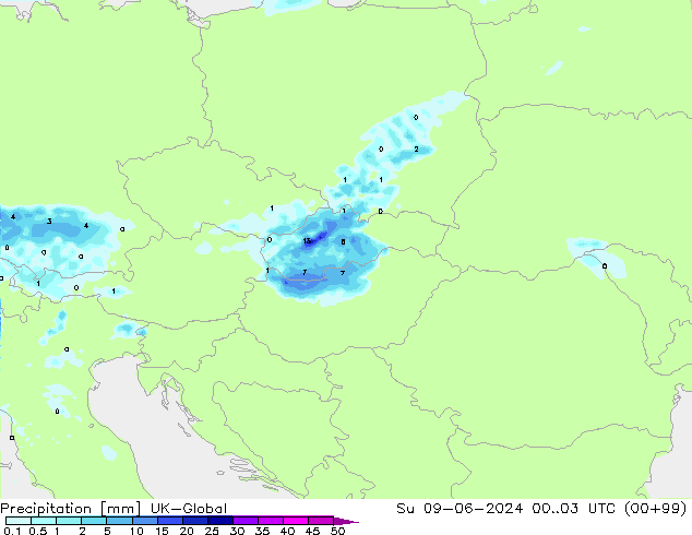 Precipitation UK-Global Su 09.06.2024 03 UTC