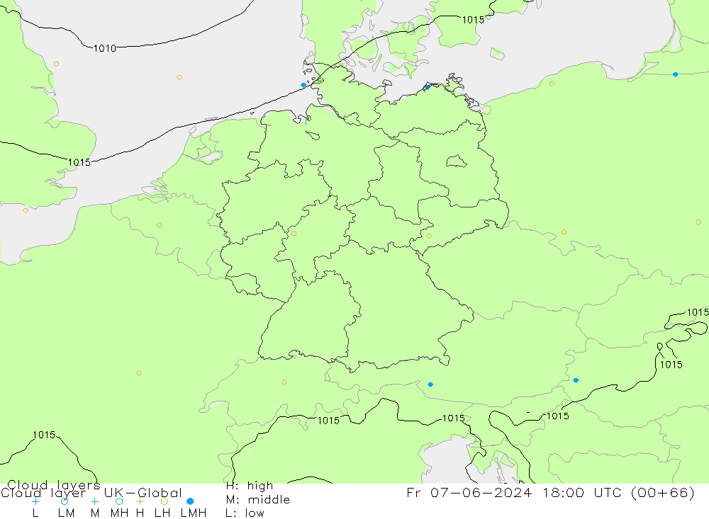 Cloud layer UK-Global пт 07.06.2024 18 UTC