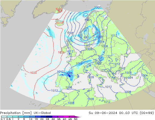 Precipitation UK-Global Su 09.06.2024 03 UTC