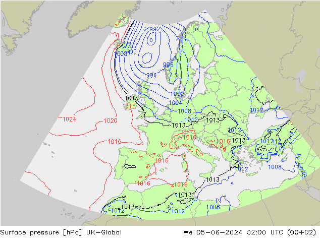 pressão do solo UK-Global Qua 05.06.2024 02 UTC