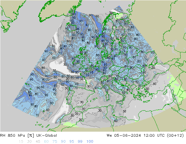 RV 850 hPa UK-Global wo 05.06.2024 12 UTC