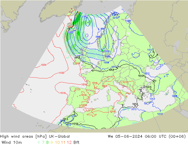 High wind areas UK-Global mer 05.06.2024 06 UTC