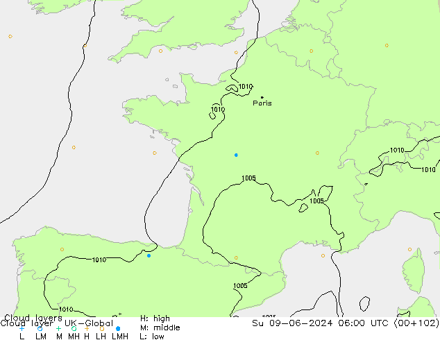 Cloud layer UK-Global Ne 09.06.2024 06 UTC