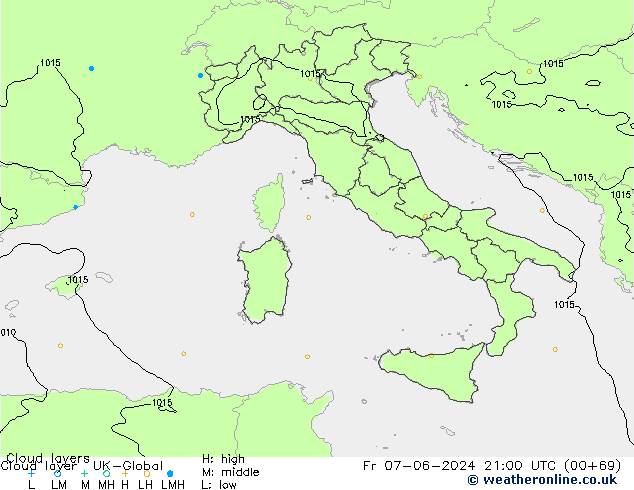 Cloud layer UK-Global Pá 07.06.2024 21 UTC