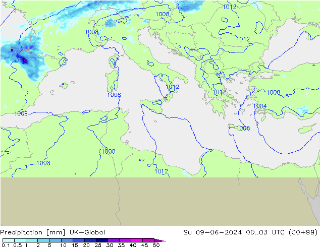 Precipitation UK-Global Su 09.06.2024 03 UTC