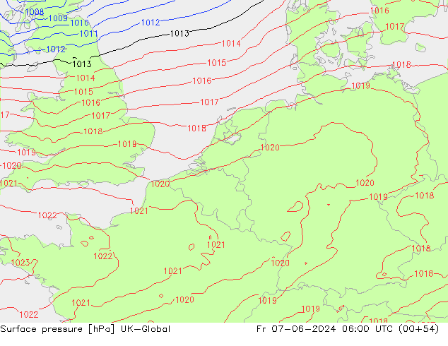 Bodendruck UK-Global Fr 07.06.2024 06 UTC