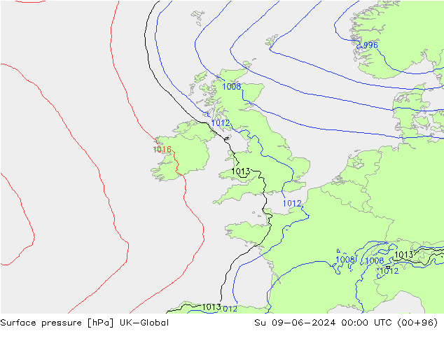 Bodendruck UK-Global So 09.06.2024 00 UTC