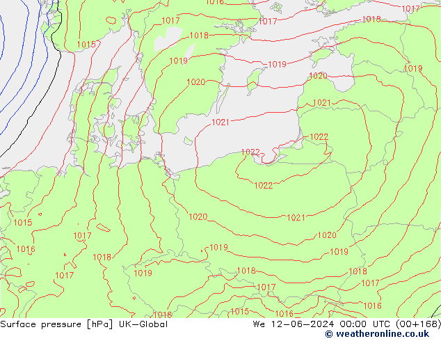 ciśnienie UK-Global śro. 12.06.2024 00 UTC