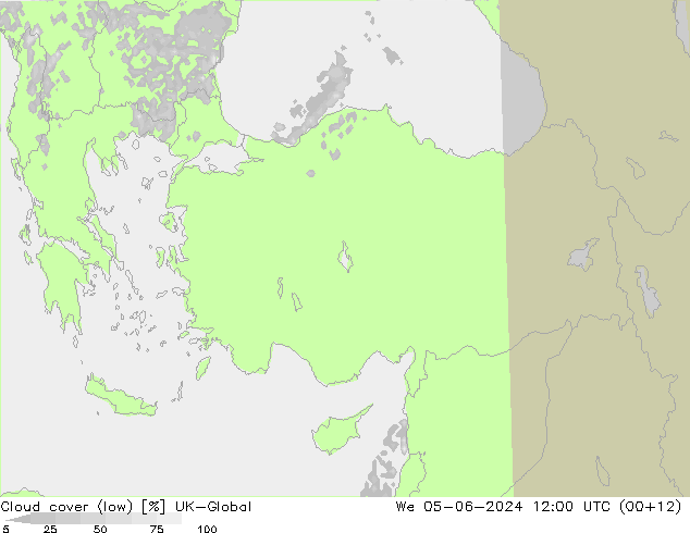Nubes bajas UK-Global mié 05.06.2024 12 UTC