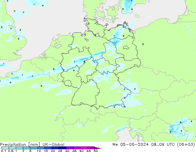 осадки UK-Global ср 05.06.2024 09 UTC