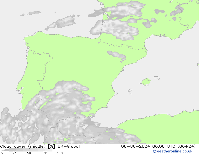 zachmurzenie (środk.) UK-Global czw. 06.06.2024 06 UTC