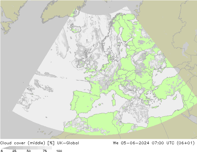 Wolken (mittel) UK-Global Mi 05.06.2024 07 UTC