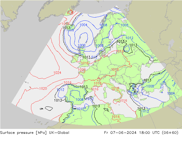 Yer basıncı UK-Global Cu 07.06.2024 18 UTC