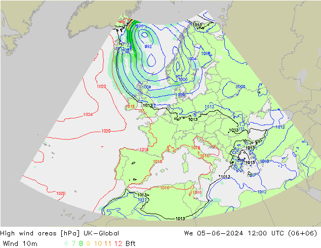 High wind areas UK-Global ср 05.06.2024 12 UTC