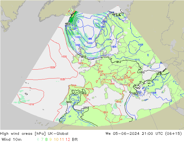 High wind areas UK-Global We 05.06.2024 21 UTC